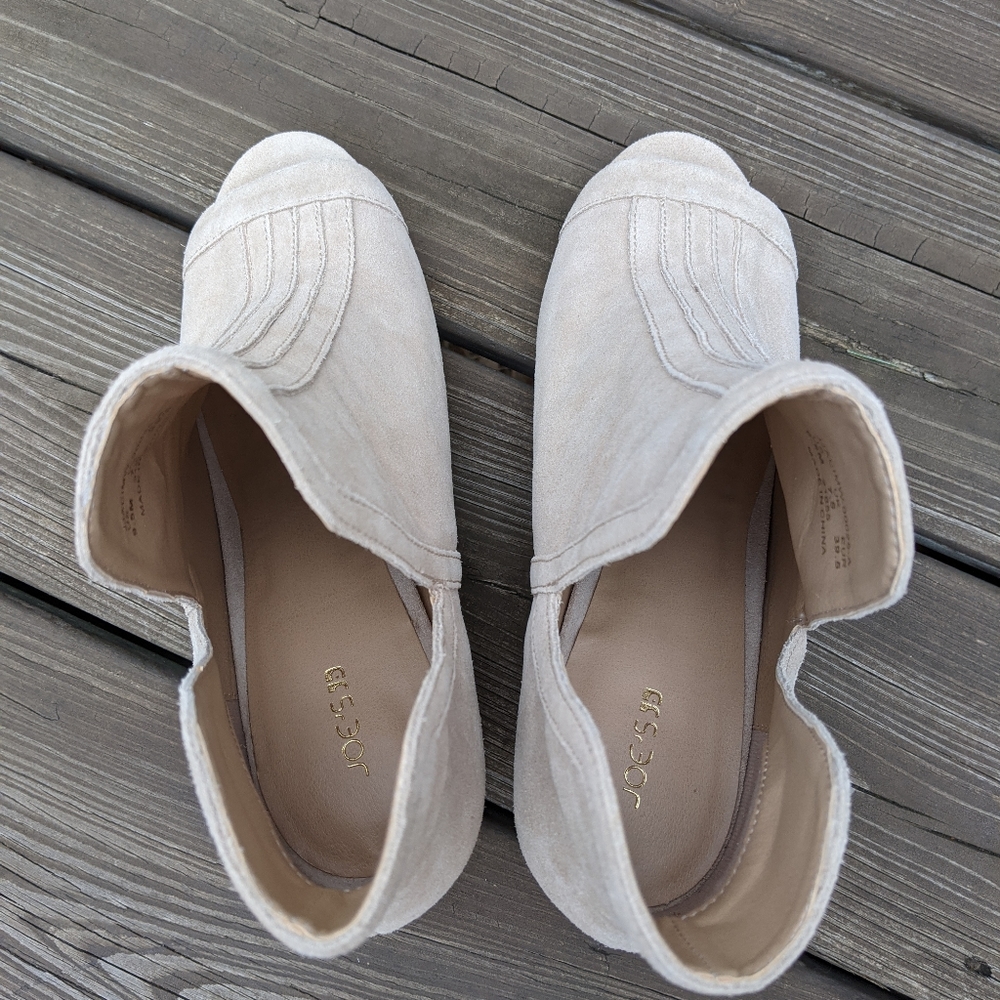 Joe's Jeans Peep Toe Booties - Picture 4 of 5